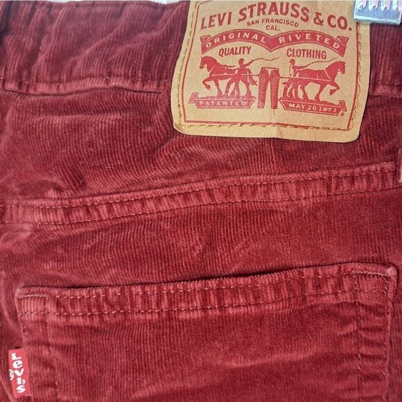 Levi's Women's 725 High Rise Bootcut Corduroy Pants size 30 - Picture 8 of 10